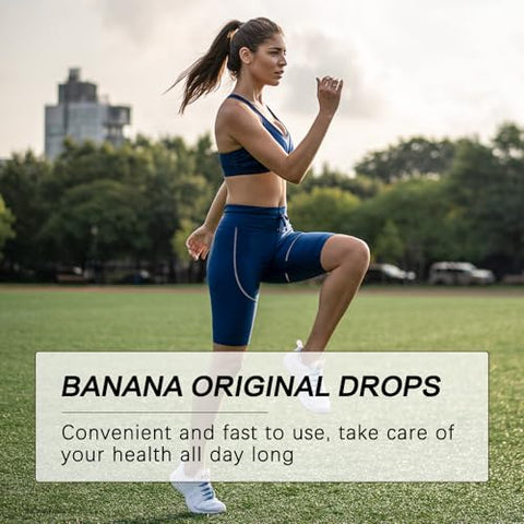Generic - Extrato Líquido de Banana Drops, Natural e Original para Homens e Mulheres (2 Pacotes) – 100ml