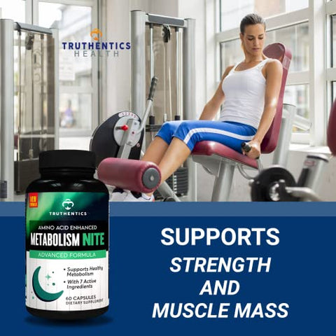 Booster Noturno de Metabolismo para Homens – Aumente sua Queima de Calorias! - TRUTHENTICS