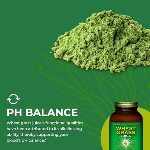 HEALTHFORCE SUPERFOODS - HealthForce SuperFoods – Suco de Grama de Trigo em Pó 227g