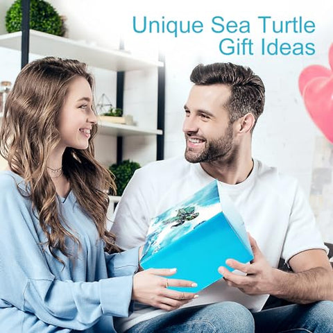 ELSEULAR - Presentes de Tartaruga Marinha para Mulheres – Cestas de Presente de Aniversário – Conjunto de Presentes para Mulheres – Spa Relaxante – Luxuoso Presente de Dia dos Namorados e Natal para Mulheres, Mães, Amigas, Avós e Adultos