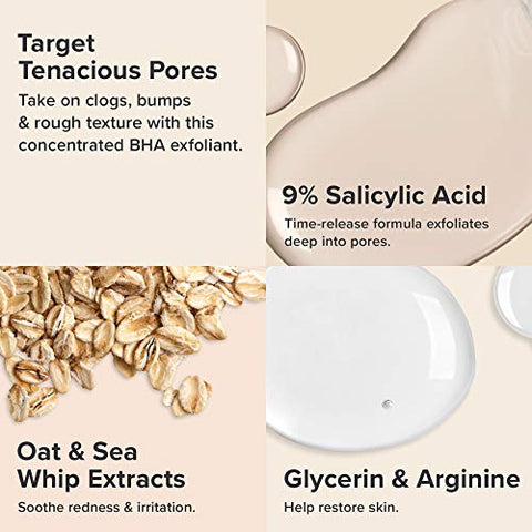 Paula's Choice - Paula’s Choice BHA 9 Tratamento Pontual para Poros Dilatados, 9% Ácido Salicílico Esfoliante, 0,3 Ounce (9g)