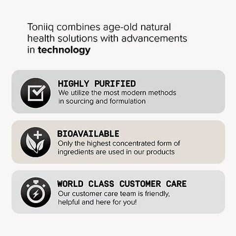 Alpha GPC Capsules Ultra Pura – Fórmula Concentrada de 600mg – Nootrópico Altamente Purificado e Bioacessível – 120 Cápsulas - Toniiq