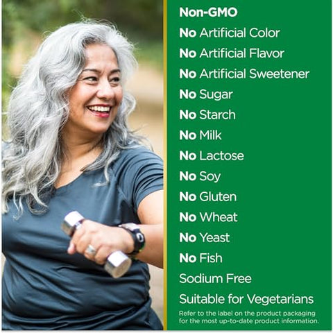 Nature's Bounty - Nature’s Bounty 1000mg Cápsulas de Berberina para Saúde Cardíaca e Cardiovascular, Auxilia na Manutenção de Níveis Saudáveis de Colesterol, Triglicerídeos e Açúcar no Sangue, 60 cápsulas