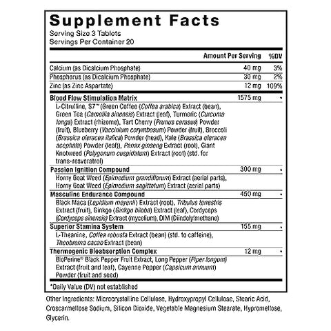 Force Factor - FORCE FACTOR Score! XXL – Booster de Óxido Nítrico para Homens com L-Citrulina, Maca Negra e Tribulus – Melhora o Desempenho Atlético, Aumenta a Resistência e Apoia a Circulação Sanguínea