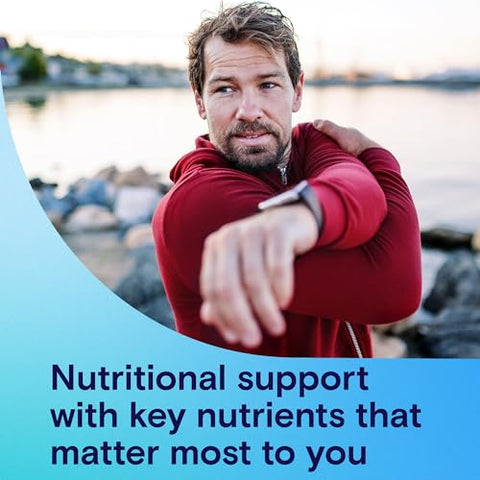 ONE A DAY - Multivitamínico Diário One A Day para Homens, Essenciais Diários, Comprimido Multivitamínico para Homens, Suporta Função Muscular Saudável, Energia Física e Saúde Imunológica com Vitamina B12, Vitamina C e