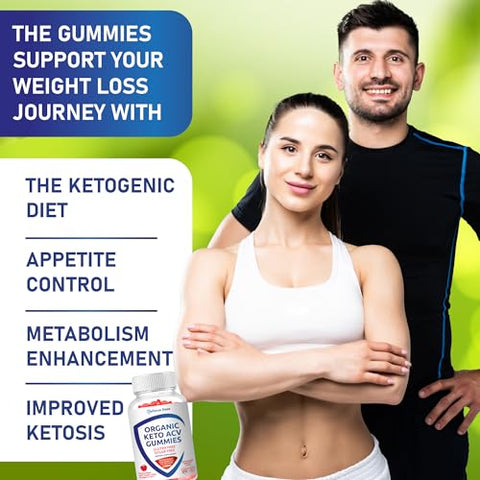 Defense Dose - Gummy Orgânico Keto ACV Avançado para Perda de Peso – Sem Glúten  | 100g