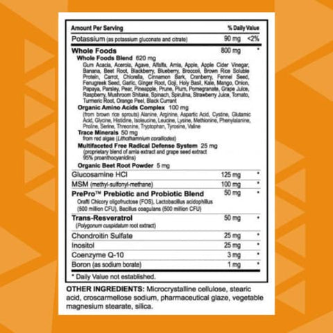 Beyond Tangy Tangerine 2.0 – Multi-Vitamina de Laranja Tangerina – 480g - Youngevity