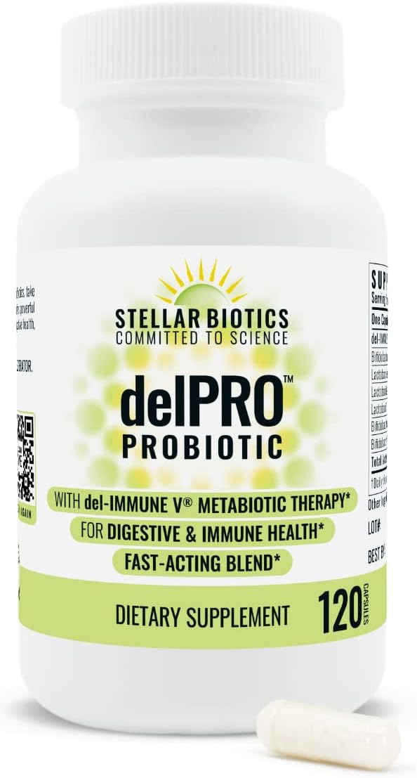 Delpro Probiótico – Reforço Imunológico Avançado – 30 cápsulas - Del-Immune V