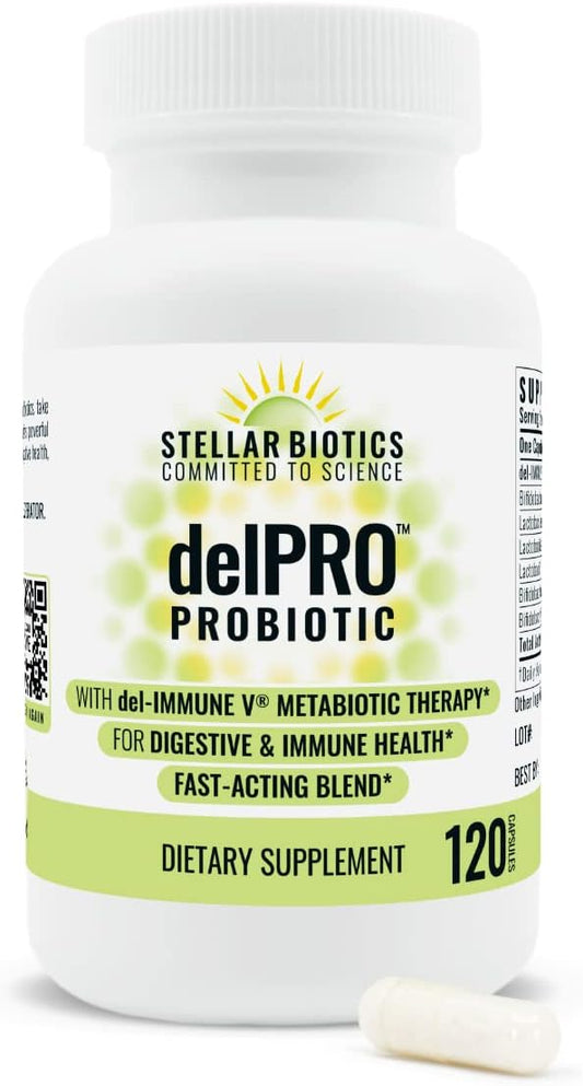 Delpro Probiótico – Reforço Imunológico Avançado – 30 cápsulas - Del-Immune V