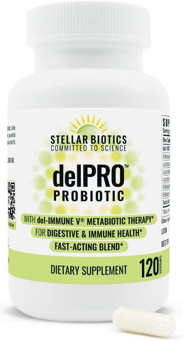 Delpro Probiótico – Reforço Imunológico Avançado – 30 cápsulas - Del-Immune V