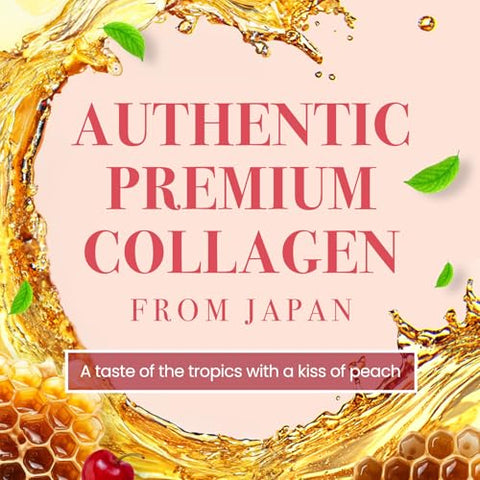 Japan Tsubaki – Bebida de Colágeno Ageless Beauty do Japão com 10.000mg de Peptídeos de Colágeno Marinho, 500mg de Geleia Real, Ácido Hialurônico e Vitaminas B - AFC