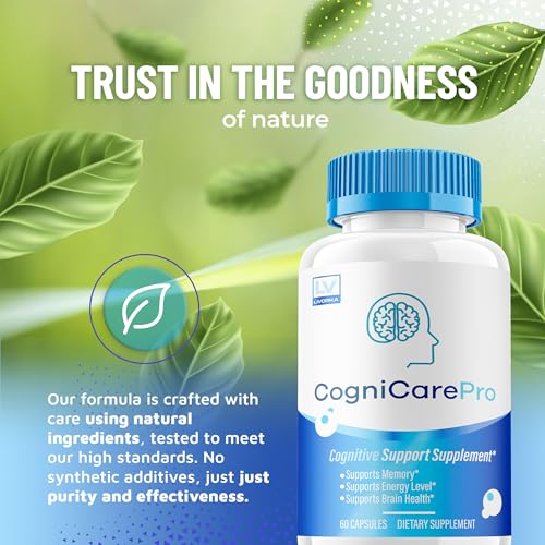 LIVORKA - Cognicare Pro – Fórmula Avançada em Cápsulas 180 Unidades para 3 Meses