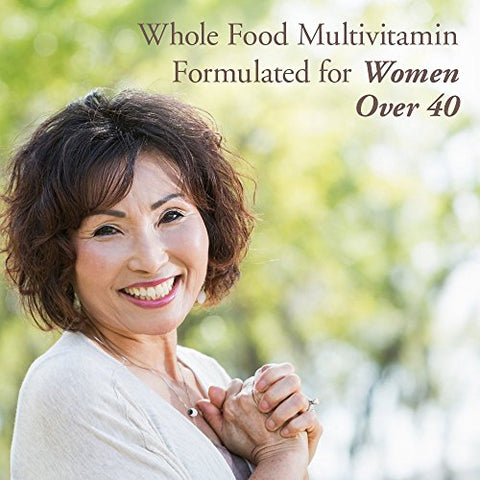 Organics Vitaminas para Mulheres 40 Plus – 120 Comprimidos, Multivitamínico Feminino 40 Plus, Vitaminas Veganas para Mulheres Acima de 40, Hormônios - Garden of Life