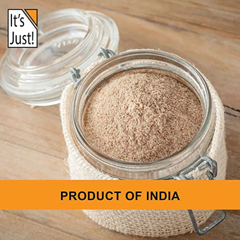 It's Just! - Psyllium Husk Powder It’s Just! – Pó de Casca de Psyllium, Fibra Dietética de Fácil Mistura, Limpe seu Sistema Digestivo, Pó Finamente Moído, Ideal para Receitas Keto, Não-OGM (Sem Sabor, 680g)