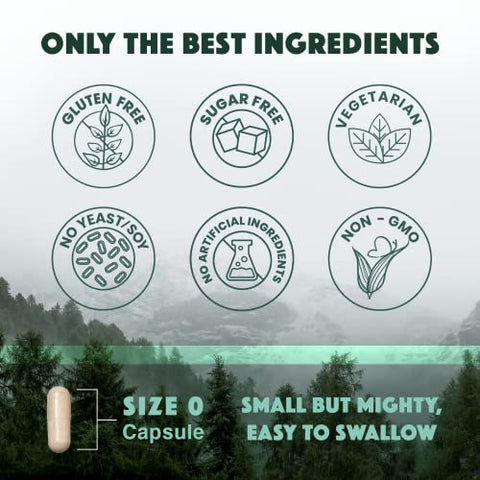 Triple Calm Magnesium 150 mg – 120 Cápsulas – Suplemento de Magnésio Complexo com Magnésio Glicinato, Malato e Taurato. Mistura Calmante para Promover - Natural Rhythm