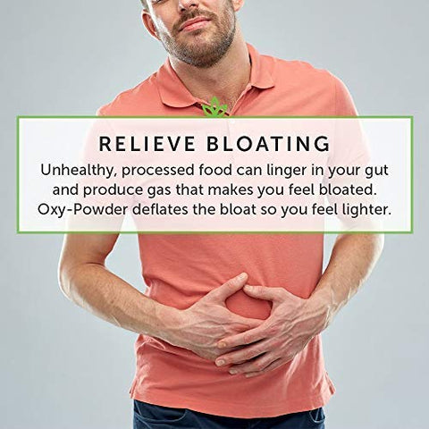 Oxy-Powder – Limpeza Intestinal Natural e Segura com Base em Oxigênio, 120 Cápsulas (Pacote com 2) - Global Healing Center
