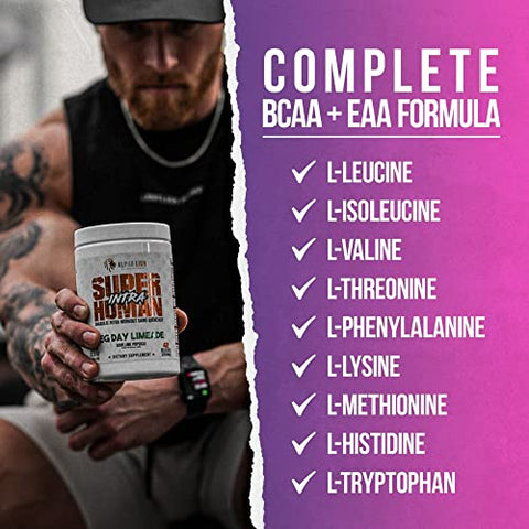 Superhuman Pó Intra Treino para Homens – Fórmula Potente e Energizante - ALPHA LION