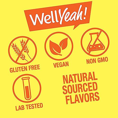 WellYeah - Gomas Probióticas Sem Açúcar com Prebióticos (5 Bilhões de UFC) – Suporte Digestivo, Saúde Intestinal e Vaginal – Goma Probiótica de Prateleira, Prebióticos e Probióticos para