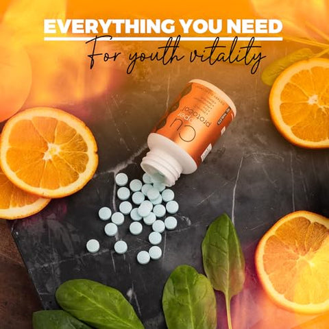 Copper Protocol - Suplemento Mineral em Tabletes com Cobre, Zinco, Vitamina C, Selênio, Boro e Molibdênio – 90 Tabletes/Frasco