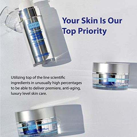 SkinScience HydroShield Creme Hidratante Avançado com Retinol e Peptídeos – Hidratação Profunda – 50g - Dr. Denese