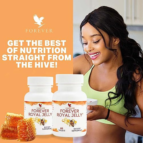 Forever Living Products - Forever Living Royal Jelly – Segredo Real da Natureza – Amigo dos Vegetarianos – 100g