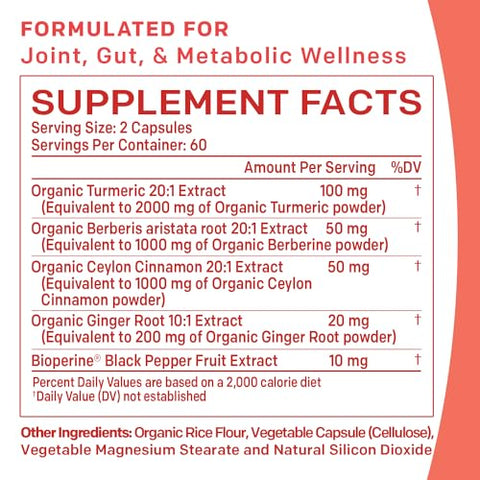 PrimeMD - Suplemento Curcuma Turmeric 5 em 1 (4210mg) com Berberina – Marca em Destaque