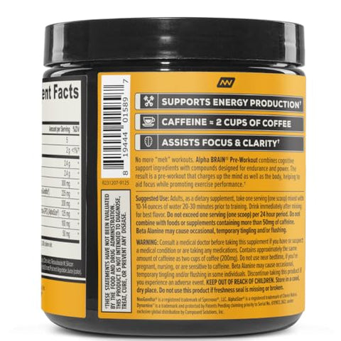 Alpha Brain Pré-Treino – Tiger’s Blood (20 Porções) | Potencialize seu Desempenho - ONNIT