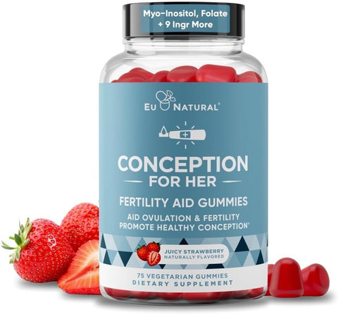 Eu Natural - Conception for Her Gummies – Fertilidade Feminina com Myo Inositol e Folate | Marca