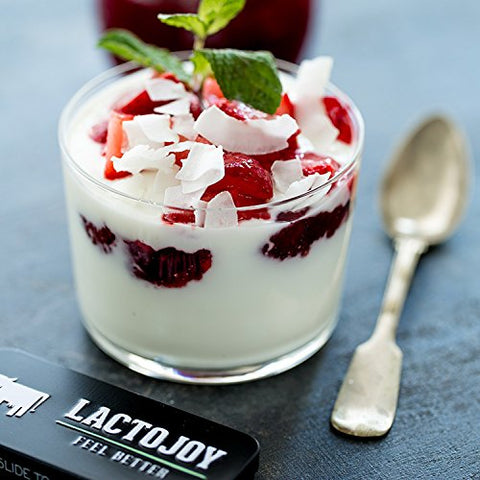 80 Comprimidos de Lactase I Enzimas Poderosas para Intolerância à Lactose I Lactase Ultra Pura para Melhor Digestão I Sem Dióxido de Silício, Sem Sabores Artificiais I Marca LactoJoy - LactoJoy