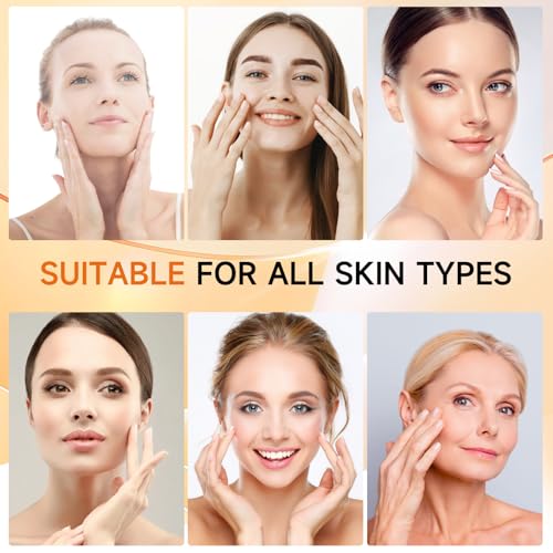 HANYWIL - Sérum Facial Super Vitamina C, Com Ingredientes Naturais para Manchas de Idade, Rugas, Hidratação, Cuidados Anti-Envelhecimento, Firmeza, Levanta, Suaviza, Vitamina C Sérum Facial 90 ml
