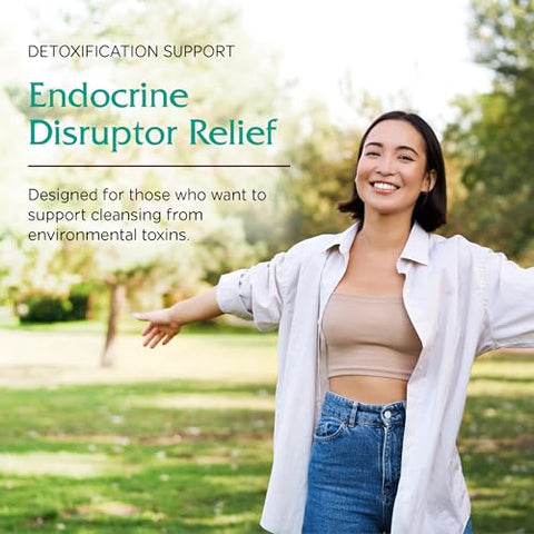 Endocrine Disruptor Relief – 120 Cápsulas | Alívio de Disruptores Endócrinos | Marca Vitanica - Vitanica
