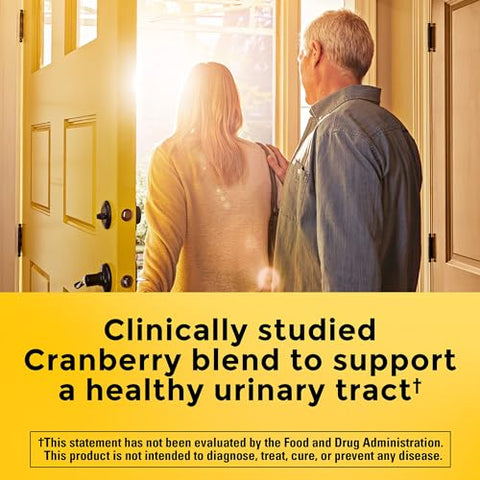 Cranberry 500mg com Vitamina C para Imunidade – Suplemento de Cranberry com Vitamina C – 60 cápsulas - Nature Made
