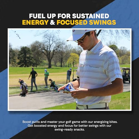 1ST TEE - 1st Tee PLUS Barras de Aveia com Passas feitas com Ingredientes Naturais | Melhores Barras de Aveia, Barra de Nutrição para Golf de Fácil Digestão 12-60g