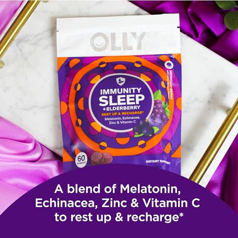 Gummy Imunidade e Sono com Sabugueiro – 60 g - OLLY