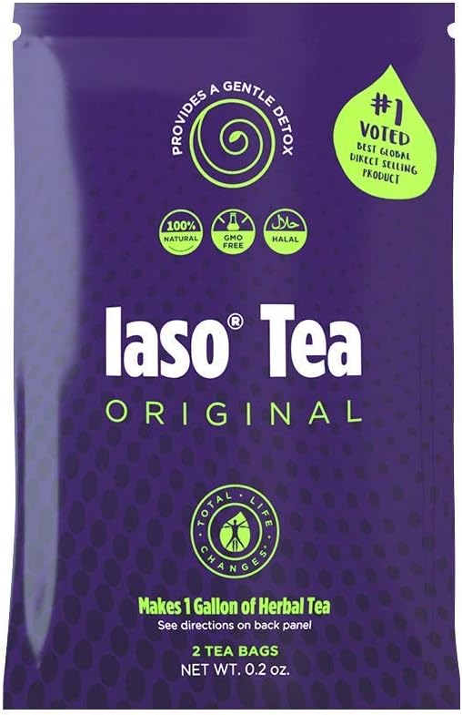TEA DETOX – Chá Emagrecedor 1 Semana – Perca Peso – Marca IASO - IASO