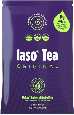 TEA DETOX – Chá Emagrecedor 1 Semana – Perca Peso – Marca IASO - IASO