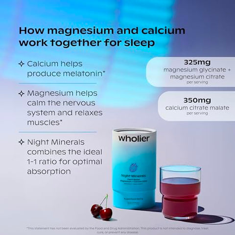 wholier - Wholier Magnesium Glycinate: Suplemento de Magnésio de Alta Qualidade em Cápsulas – 100% Natural e Absorção Máxima – 120 Cápsulas de 500mg