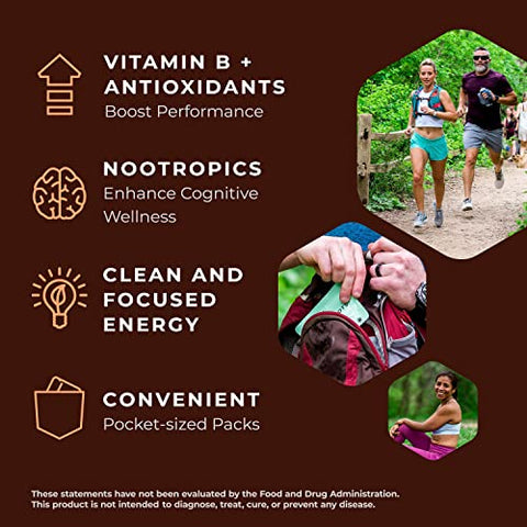 Seattle Gummy Company – Gomas Energéticas de Cafeína 12-Pack, Pack Variado Mocca Energy Chews, Nootrópico, Vegano, à Base de Plantas, Sem Glúten, 200mg de Cafeína - SGC
