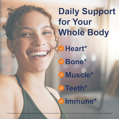 Vitamina D3, 2000 UI (50 mcg), Fortalecimento Ósseo - Carlson