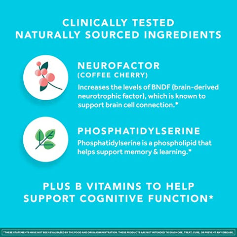 Plus – Suplemento para o Desempenho Cerebral (30 Unidades), Suporte Cerebral com Ingredientes Naturais Comprovados Clinicamente 1 un (Pacote com 2) - NEURIVA