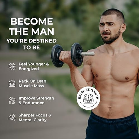 EPN Supplements - Horny Goat Weed 9X Ingredients | Aumente o Fluxo Sanguíneo e o Tamanho | Melhor Suplemento Masculino Recomendado #1