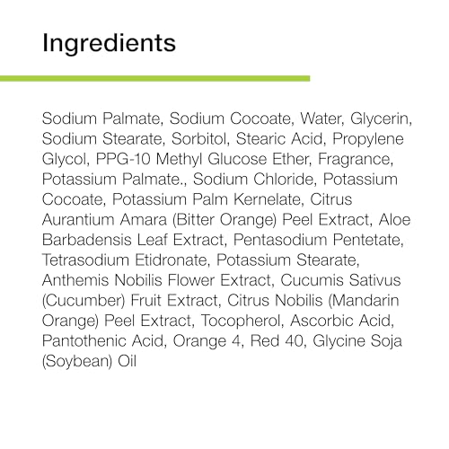 Sabonete em Barra Basis Vitamin – Limpa e Amacia com Vitamina C, E e B5 – Uso para Banho ou Sabonete para as Mãos – Pacote com 6 Barras