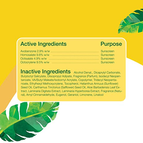 Protetor Solar Alba Botanica para Rosto e Corpo, Spray Protetor Solar Enquanto Molhado, FPS 30 de Amplo Espectro, Resistente à Água para Pele Molhada e Seca, Frasco de 150 ml (Pack com 2 unidades)