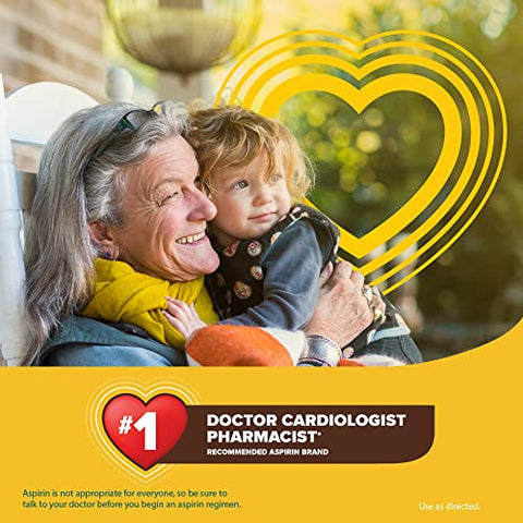 Aspirina 81mg Comprimidos Revestidos Entéricos 300un e Embalagem de Viagem com 2 Comprimidos Revestidos de Aspirina 325mg Autêntica - Bayer