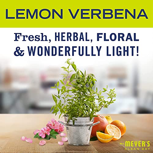 MRS. MEYER'S CLEAN DAY - Recarga de Sabonete Líquido para as Mãos MRS. MEYER’S CLEAN DAY – Pack de Variedades de Aromas (Limão Verbena Lavanda Manjericão)