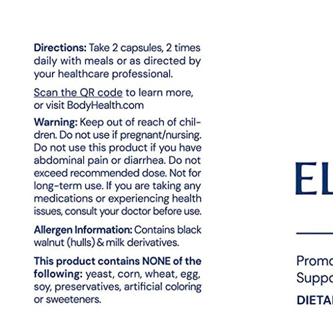 Intestinal Cleanse – Elimine, Desintoxicação do Limpador de Cólon, Comprimidos Laxantes Suaves e Alívio da Constipação do Intestino para Adultos, Limpeza Corporal para a Saúde do Cólon e Limpeza - BodyHealth