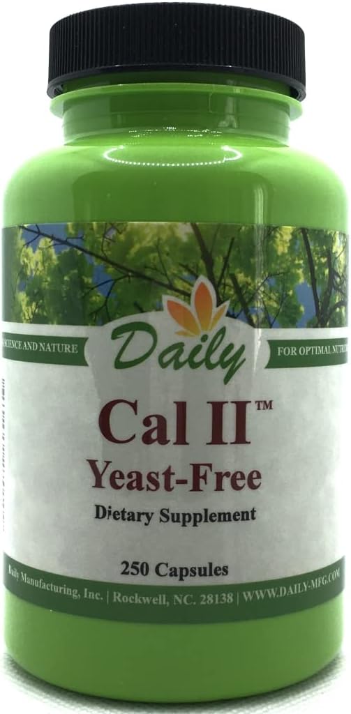 Daily Manufacturing - Cal-II™ Yeast-Free – Carbonato de Cálcio Diário para Fabricação (Sem Levedura) | 100g