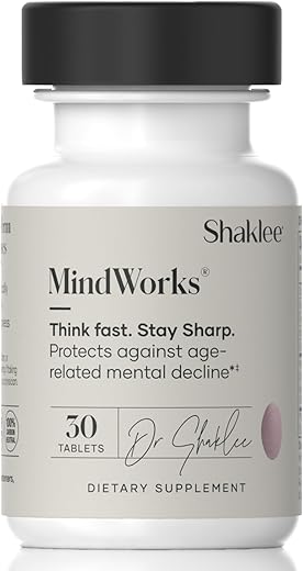 MindWorks® – Suplemento para Saúde Cerebral e Agilidade Mental - Shaklee