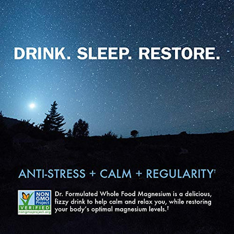 Dr. Formulated Magnésio em Pó 419.5g – Laranja, Quelado, Não-OGM, Vegano, Kosher, Sem Glúten - Garden of Life