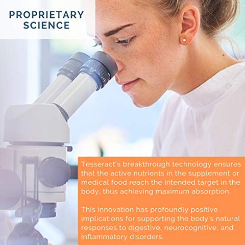 Tesseract Medical Research - TetraCumin SR – Suplemento para Articulações, Liberação Sustentada de Curcumina de Cúrcuma, Propriedades Exclusivas para Mulheres